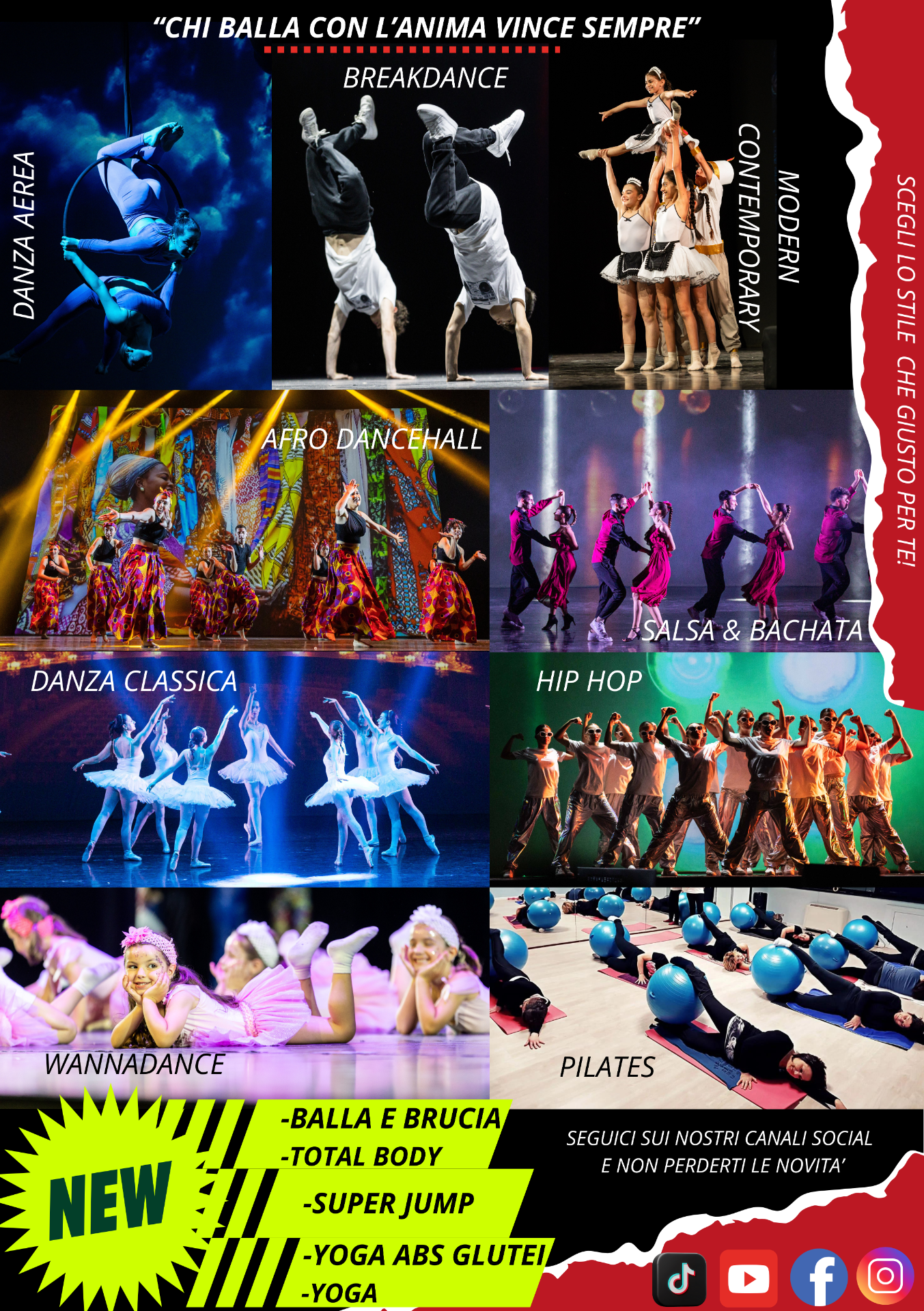 i nostri corsi di danza e fitness